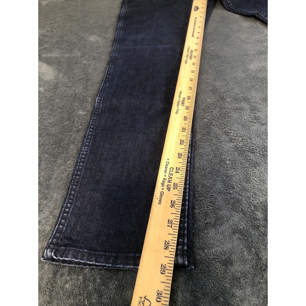 Levis 511 Mens Jeans Size 30x30 Dark Blue Slim Fit Denim Indigo - Picture 9 of 13